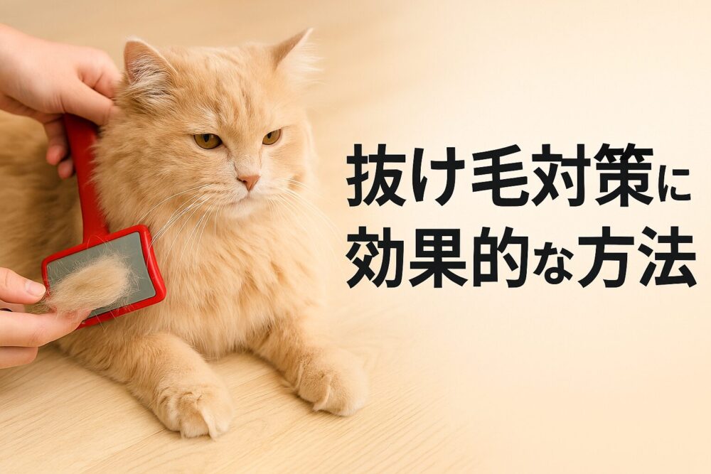 ブラッシングされているスコティッシュフォールド